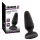 Black Velvets - iminapaga silikoonist anaaltapp (must) - L