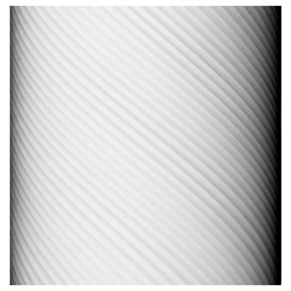 TENGA 3Dx Zen - 3D mustriga masturbaator (valge)