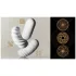 TENGA 3Dx Zen - 3D mustriga masturbaator (valge)