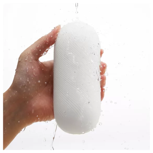 TENGA 3Dx Zen - 3D mustriga masturbaator (valge)