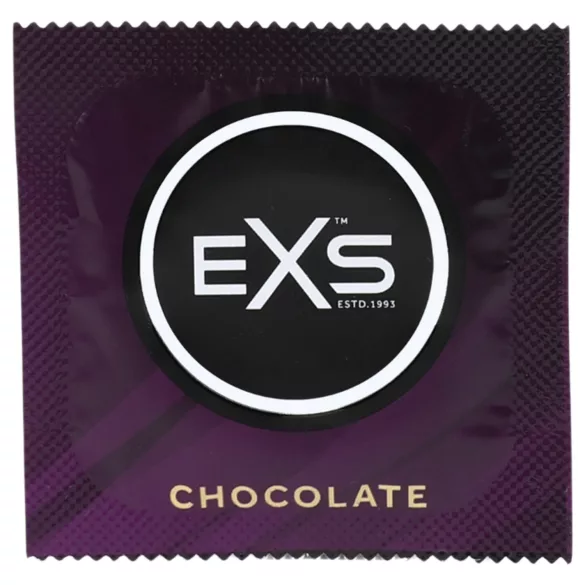 EXS Hot Chocolate - kondoomid šokolaadimaitselised - mustad (100 tk)