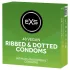 EXS Ribbed & Dotted - sooniline ja täpiline kondoom (48 tk)