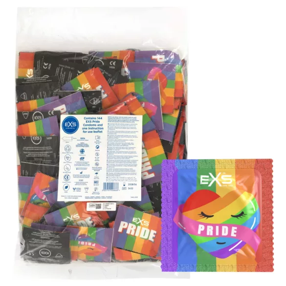 EXS Pride - lateksist kondoomid (144 tk)