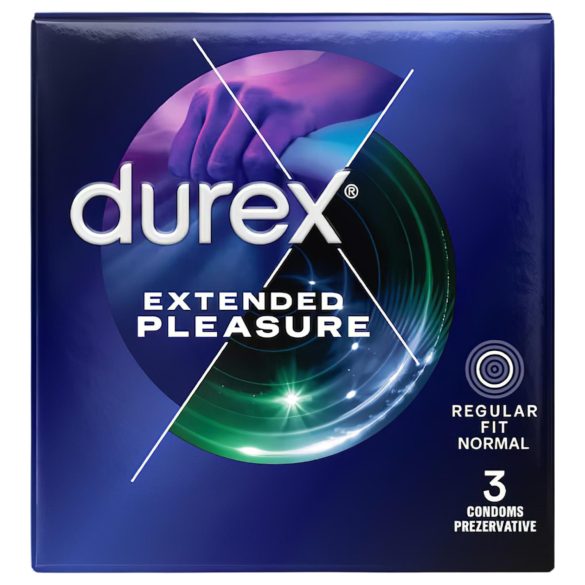 Durex - kondoomid - kauakestev/lükkab edasi - 56mm (3tk)