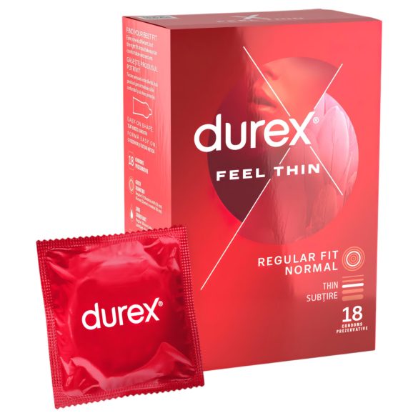 Durex Feel Thin - ehtne tunde kondoom (18tk)