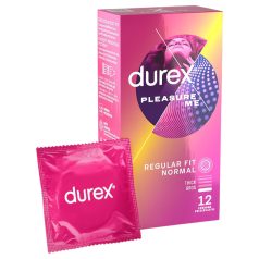 Durex Pleasure Me - tekstuuriga kondoomid - 12 tk