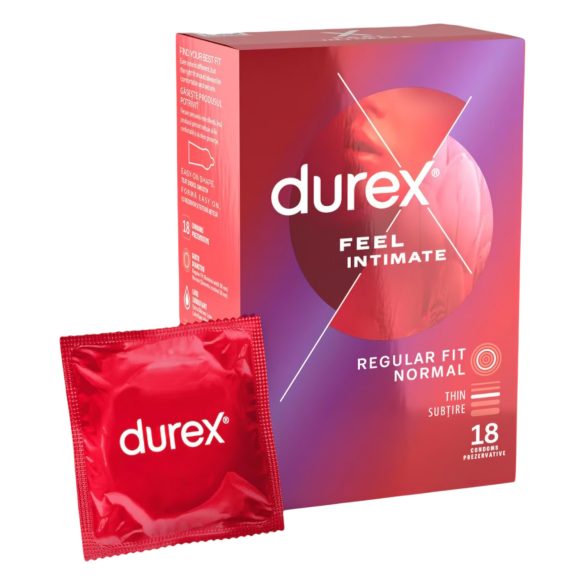 Durex Feel Intiimne - õhukeseseinaline kondoomid (18 tk)
