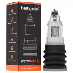 Bathmate Hydromax3 - hüdropump (läbipaistev)