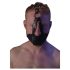 Rouge - ehtsast nahast mask ja suupall (must)