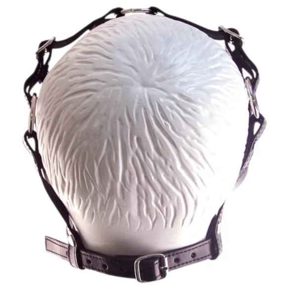 Rouge - nahast mask ja suupall - must