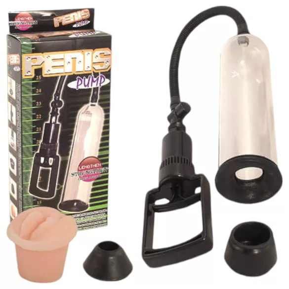 Lonely Penis Pump - peenisepump komplekt - 3-osaline