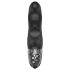 mystim Hop Hop Bob E-Stim - laetav elektro-vibraator (must)