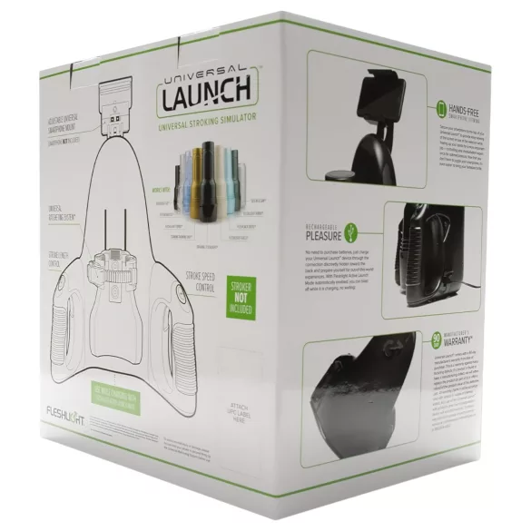 Fleshlight Universal Launch - masturbaatori adapter - must