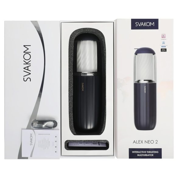 Svakom Alex Neo 2 - automaatne üles-alla masturbator - sinine