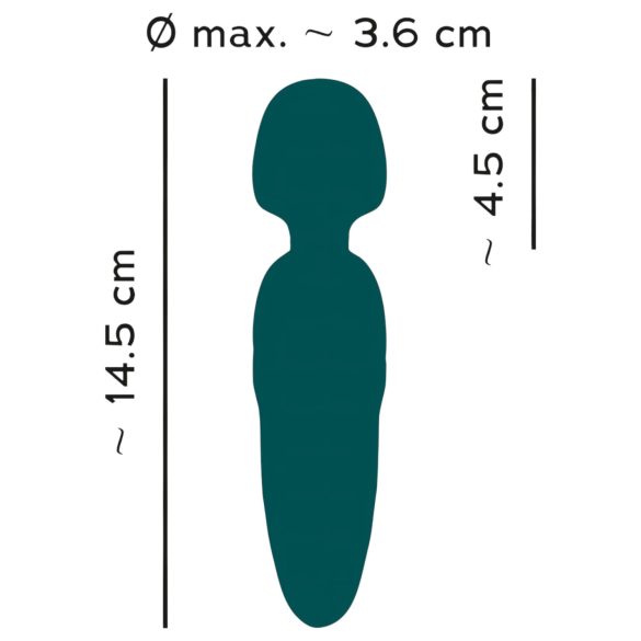 You2Toys Petite - akuga massaaživibraator - roheline