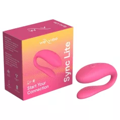 We-Vibe Sync Lite - äpi ja puldiga paarivibraator (roosa)