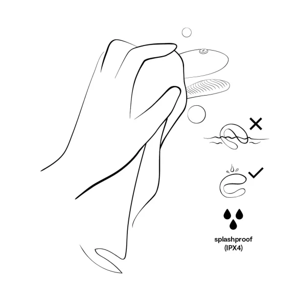 We-Vibe Sync Lite - paaride vibraator - kaugjuhtimisega - roosa