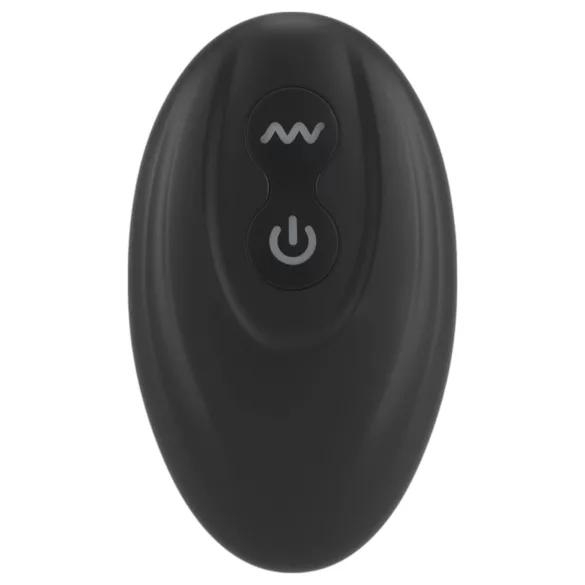 Rebel - eesnäärme vibraator peenise- ja munandiringiga must