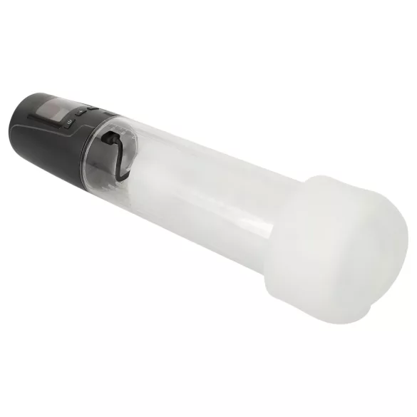 Mister Boner - akuga automaatne peenisepump - must/läbipaistev