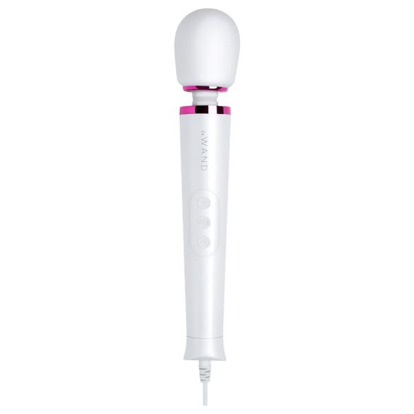 Le Wand Petite Plug-In – võrku ühendatav mini-massaaživibraator (valge)