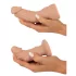 You2Toys - strap-on dildode komplekt - naturaalne