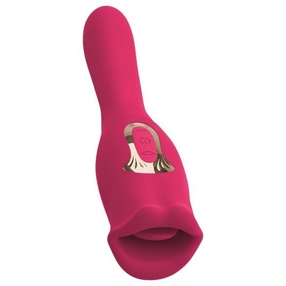You2Toys - 2in1 keelevibraator (roosa)