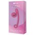 Tigu Vibraator Curve - 2in1 kliitorivibraator (roosa)