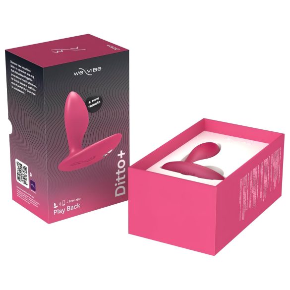 We-Vibe Ditto+ - nutikas, akuga anaaldildo (roosa)