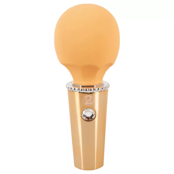 You2Toys - mini wand vibraator - akuga - kollane