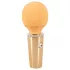 You2Toys - mini wand vibraator - akuga - kollane