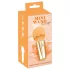 You2Toys - mini wand vibraator - akuga - kollane