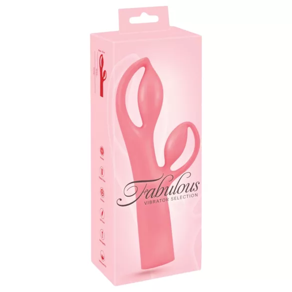 You2Toys Fabulous - kliitorivarrega vibraator - laetav - roosa