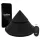 The Cowgirl Cone - rakendusega juhitav premium-seksmasin - 2 vahetatava otsikuga, 20 vibratsioonirežiimi (must)