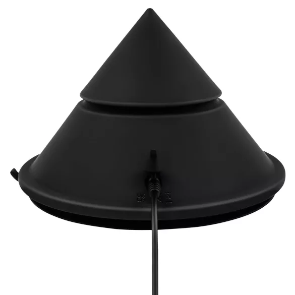 The Cowgirl Cone - rakendusega juhitav premium-seksmasin - 2 vahetatava otsikuga, 20 vibratsioonirežiimi (must)