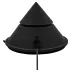 The Cowgirl Cone - rakendusega juhitav premium-seksmasin - 2 vahetatava otsikuga, 20 vibratsioonirežiimi (must)