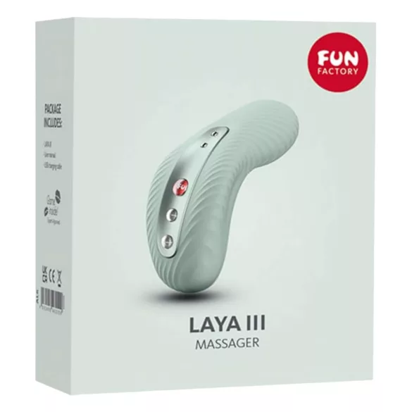 Fun Factory Laya III - veekindel kliitorivibraator (roheline)