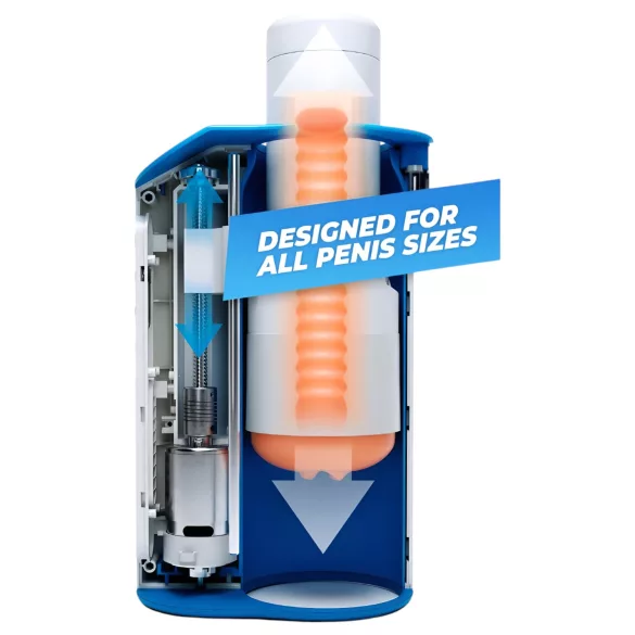 Autoblow A.I. Ultra - suuseks-masturbaator - elektriline - valge