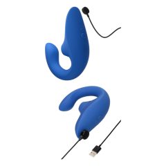   Womanizer Blend - G-spot vibrator and clitoris stimulator (blue)
