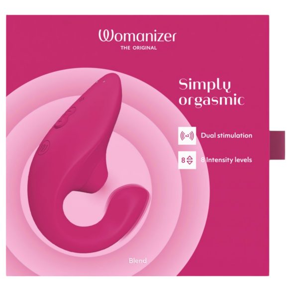 Womanizer Blend - G-punkti vibraator ja kliitoristimulaator (roosa)
