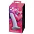 You2Toys Heart Guy - vibreeriv dildo südametega - sinine