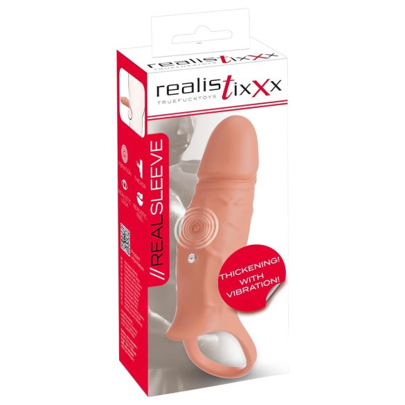 Realistixxx - looduslik vibraatoriga peenisetugi rõngaga