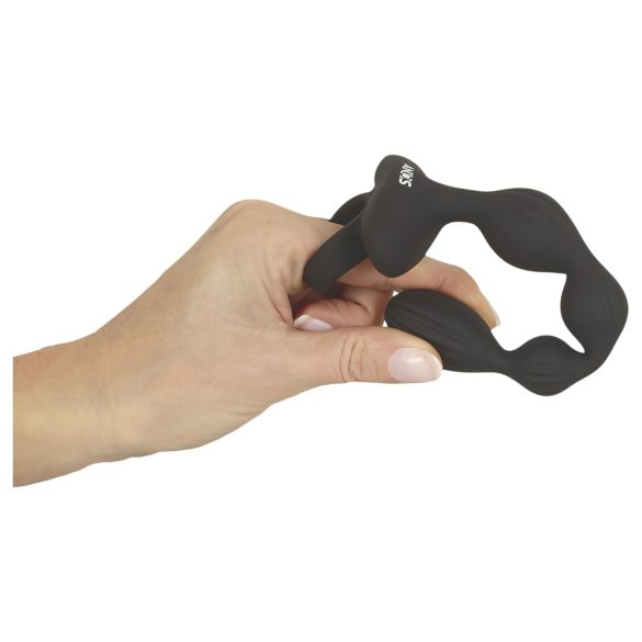 Anos - 2 mootoriga anaalse vibra koos liikuvate kuulidega (must)