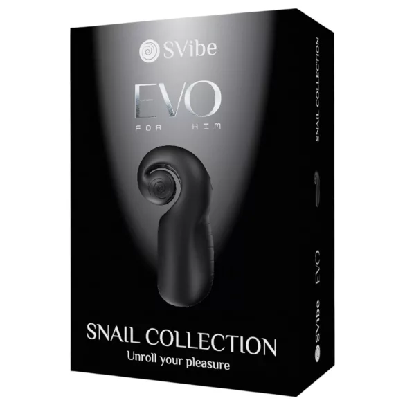SVibe EVO - veekindel laetav masturbaator - must