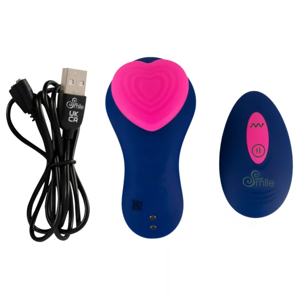 Smile RC Panty - juhtmega aluspükste vibraator - sinine