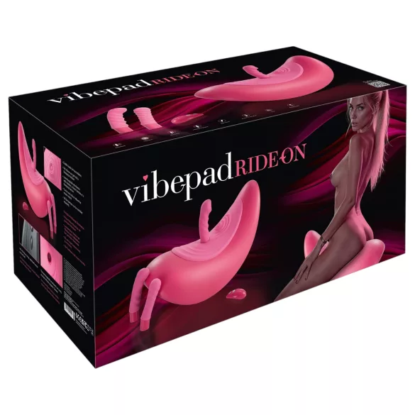 VibePad Rideon - vibrohviga G-punkti ja kliitori stimulaator pink