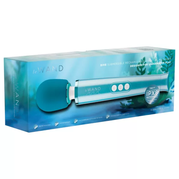 le Wand Dive - veekindel masseeriv vibraator (sinine)