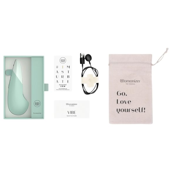 Womanizer Vibe - kliitori vibraator - roheline