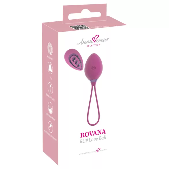 Beau Coeur Rovana - vibro muna puldiga - lilla
