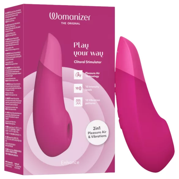 Womanizer Enhance - õhulainega kliitoristimulaator (roosa)