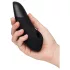 Womanizer Enhance 2in1 õhulainetega kliitoristimulaator + vibraator (must)